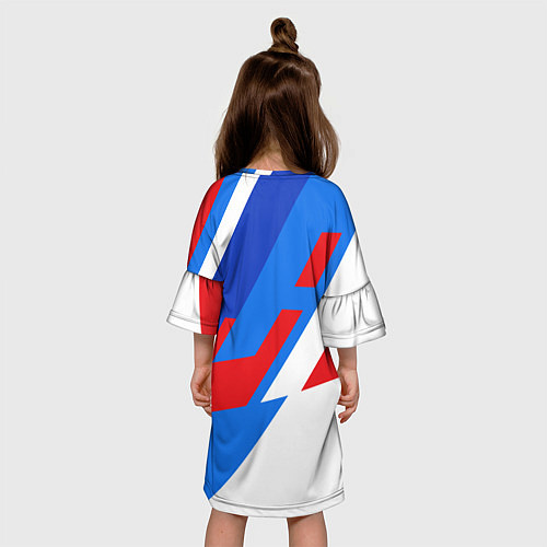 Детское платье BMW m colors / 3D-принт – фото 4