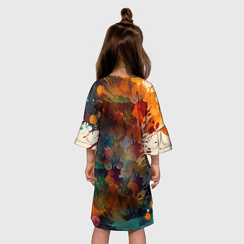 Детское платье Девять / 3D-принт – фото 4