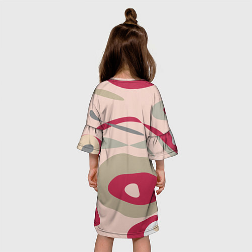 Детское платье Magenta / 3D-принт – фото 4