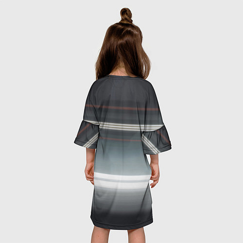 Детское платье Capy - cool dude - cyberpunk / 3D-принт – фото 4