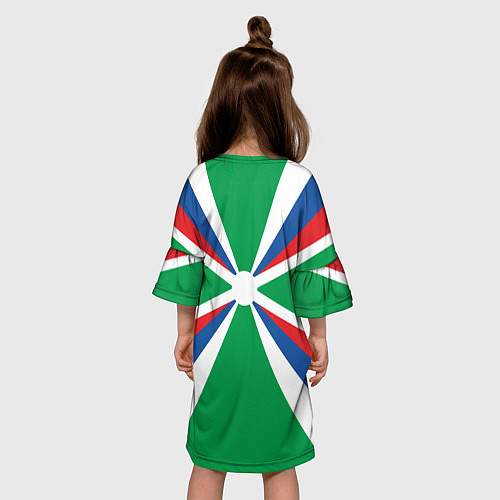 Детское платье ПВ - граница на замке / 3D-принт – фото 4