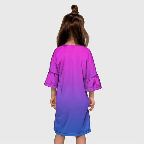 Детское платье Summer vibe градиент / 3D-принт – фото 4