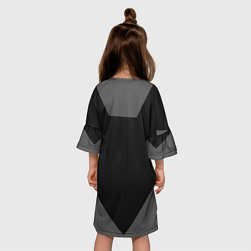 Детское платье Форма Mouz black / 3D-принт – фото 4