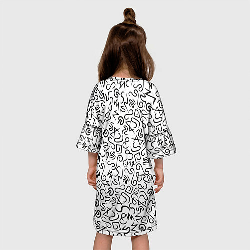 Детское платье Текстурка / 3D-принт – фото 4