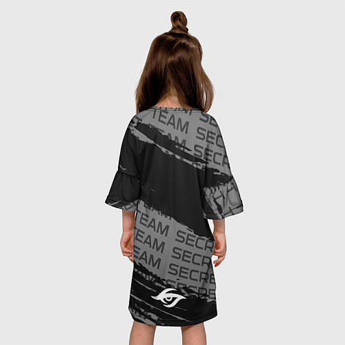 Детское платье Форма Team Secret / 3D-принт – фото 4