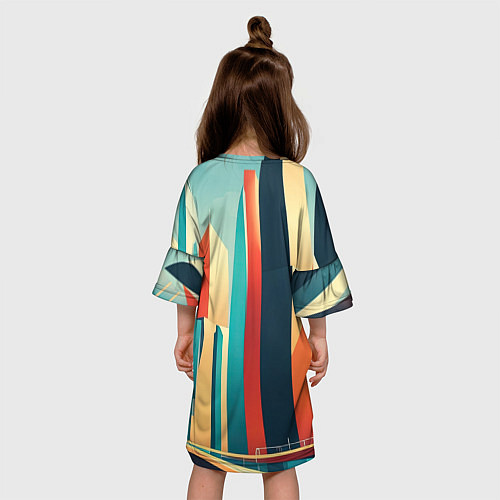 Детское платье Дневной трафик / 3D-принт – фото 4