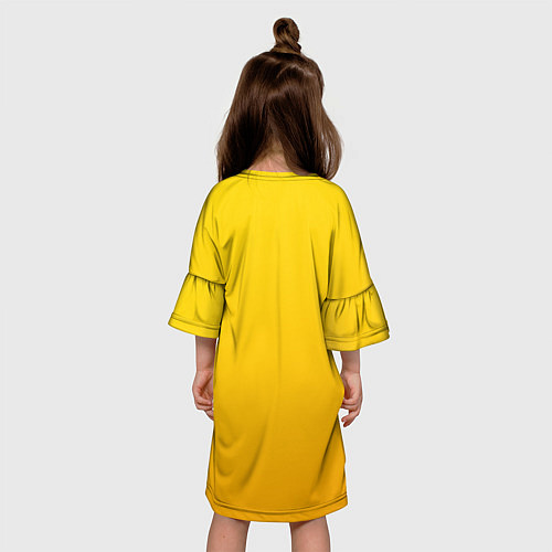 Детское платье Гомер и пончик / 3D-принт – фото 4