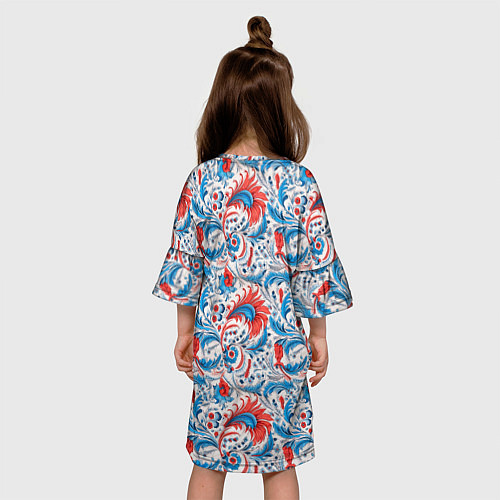Детское платье Russia pattern / 3D-принт – фото 4