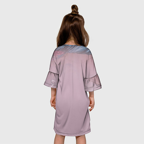 Детское платье Lisa Blackpink / 3D-принт – фото 4