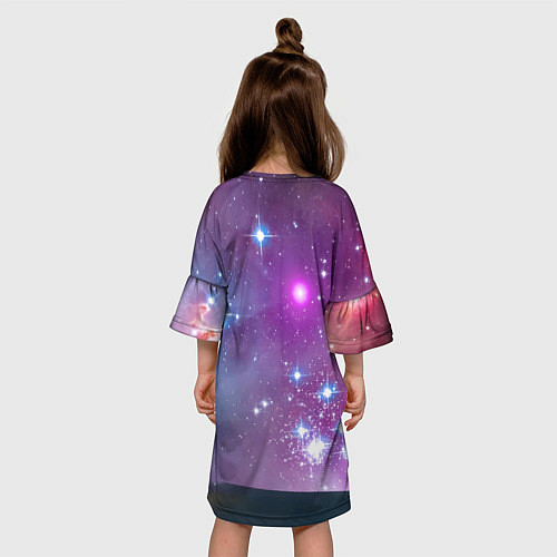 Детское платье Панда бравый космонавт - нейросеть / 3D-принт – фото 4