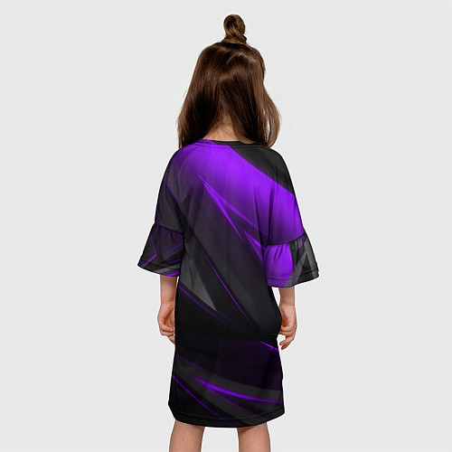 Детское платье Rose Blackpink / 3D-принт – фото 4