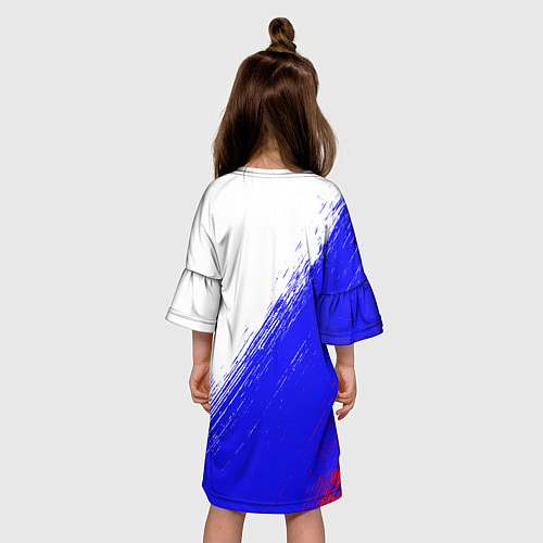 Детское платье Патриот Рф Герб / 3D-принт – фото 4