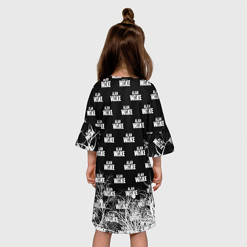 Детское платье Алан Вейк узор / 3D-принт – фото 4