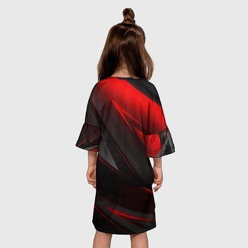 Детское платье Lisa Blackpink kpop / 3D-принт – фото 4