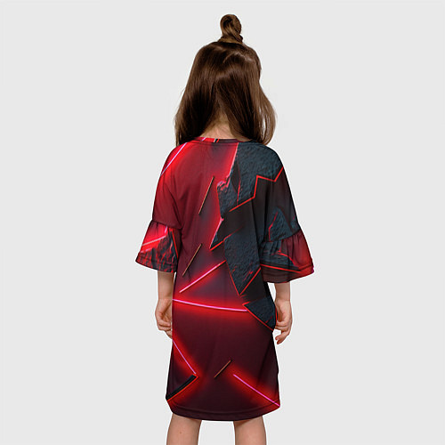 Детское платье Красный герб РФ / 3D-принт – фото 4