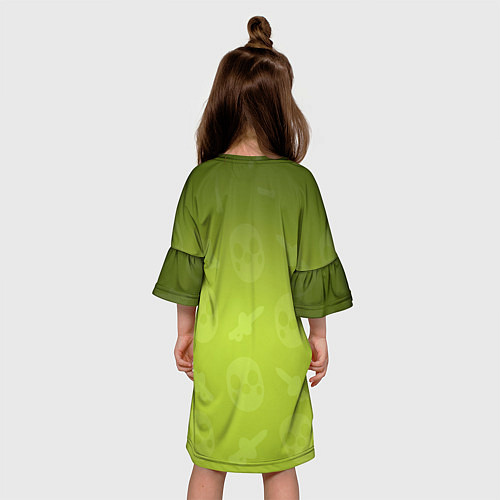 Детское платье Barqley Brawl stars / 3D-принт – фото 4