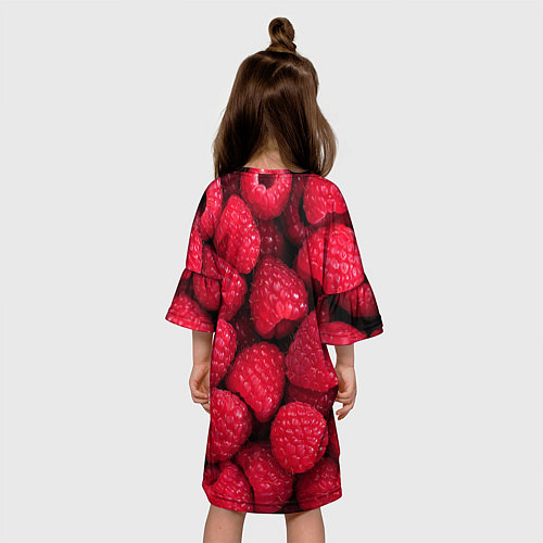 Детское платье Малина - паттерн / 3D-принт – фото 4