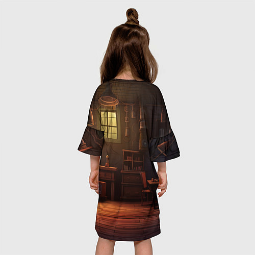 Детское платье Five Nights at Freddys Bonnie / 3D-принт – фото 4