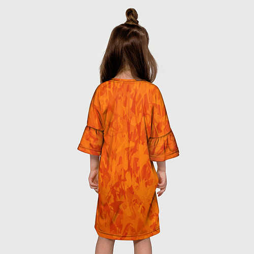 Детское платье Дизайн Trendy / 3D-принт – фото 4