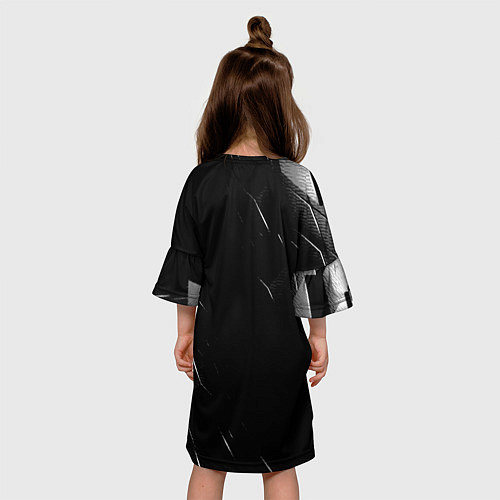 Детское платье Lexus - minimalism / 3D-принт – фото 4