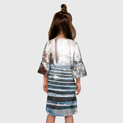 Детское платье Годжо и Гетто - Магическая битва / 3D-принт – фото 4