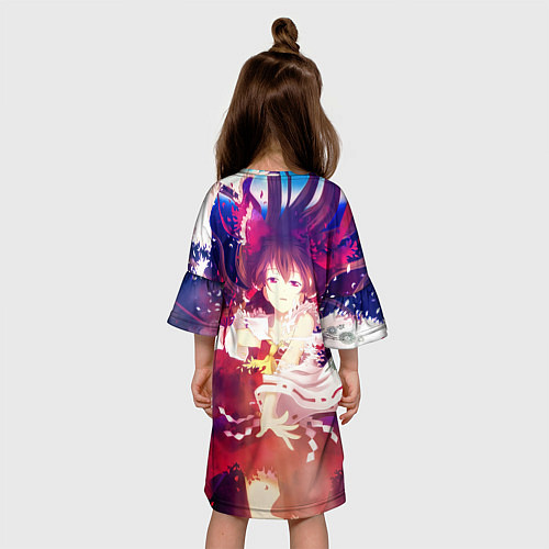 Детское платье Touhou Project Reimu Хакурей / 3D-принт – фото 4