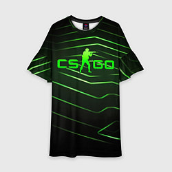 Детское платье CS GO dark green