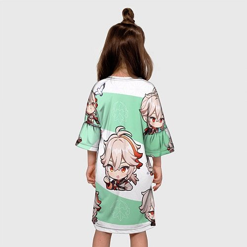 Детское платье Kazuha Chibi Genshin Impact / 3D-принт – фото 4