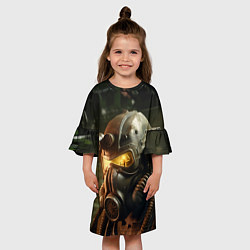 Платье клеш для девочки Fallout photo, цвет: 3D-принт — фото 2
