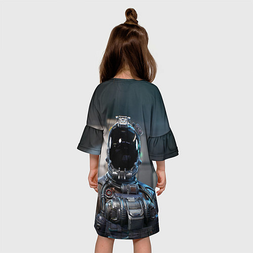 Детское платье Starfield astronaut / 3D-принт – фото 4