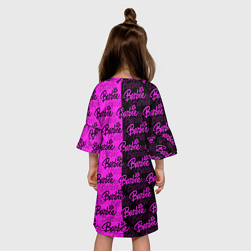 Детское платье Bardie - pattern - black / 3D-принт – фото 4