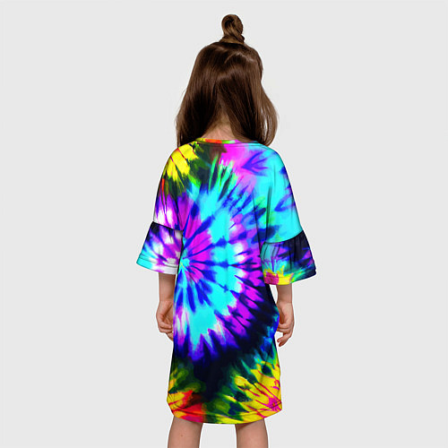 Детское платье Abstraction colorful composition / 3D-принт – фото 4