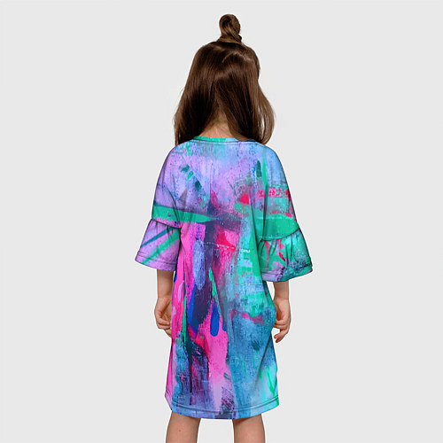 Детское платье Meme from the movie Barbie / 3D-принт – фото 4