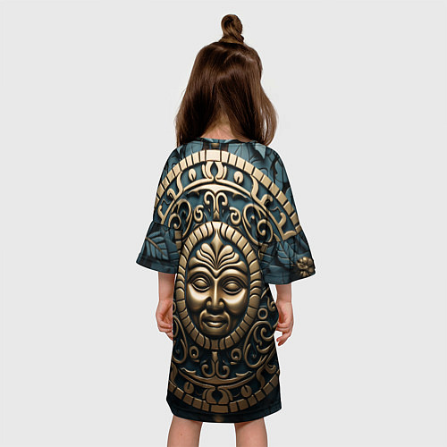 Детское платье Орнамент в кельтском стиле / 3D-принт – фото 4