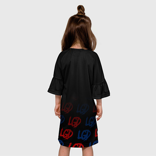 Детское платье LGD style / 3D-принт – фото 4