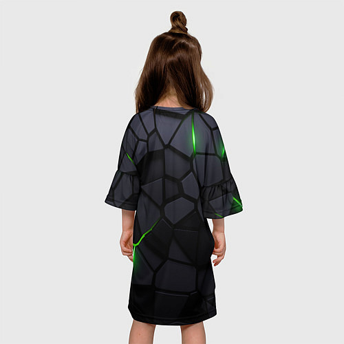 Детское платье Skoda - плиты с эффектом свечения / 3D-принт – фото 4