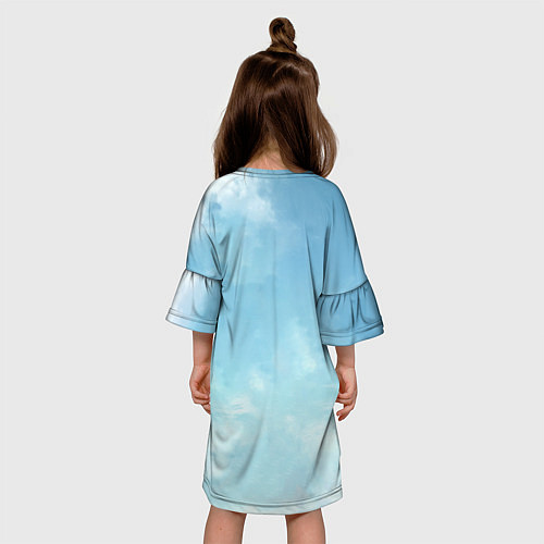 Детское платье Фрирен и небо - эльфийка / 3D-принт – фото 4