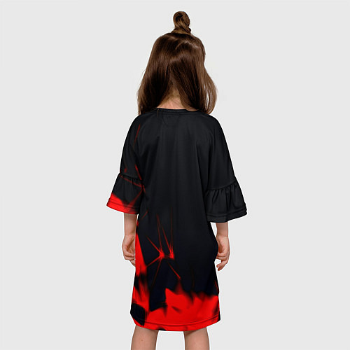 Детское платье Nasa abstract / 3D-принт – фото 4