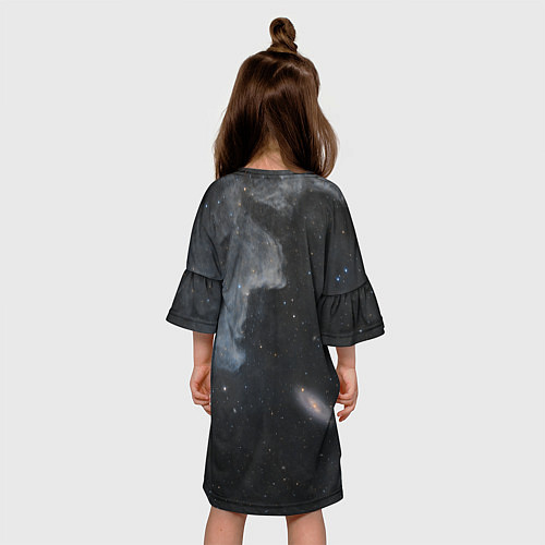 Детское платье Бесконечная вселенная / 3D-принт – фото 4