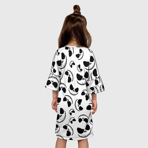 Детское платье Doom Eternal x тыквенный спас / 3D-принт – фото 4