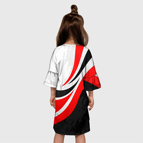 Детское платье Evo racer mitsubishi - uniform / 3D-принт – фото 4