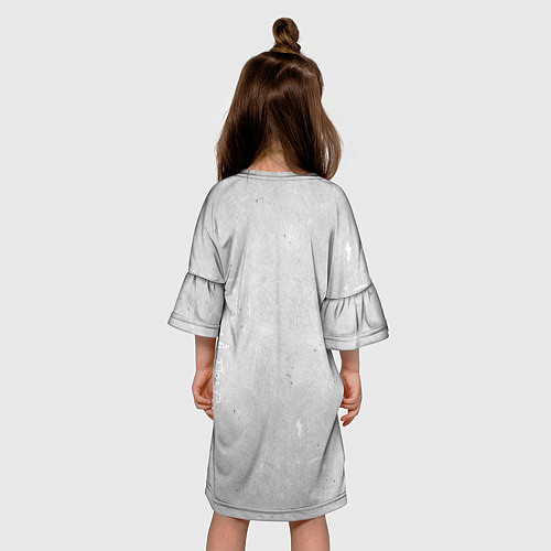 Детское платье Лил Пип на сером фоне / 3D-принт – фото 4