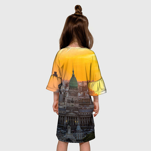 Детское платье Буэнос-Айрес / 3D-принт – фото 4