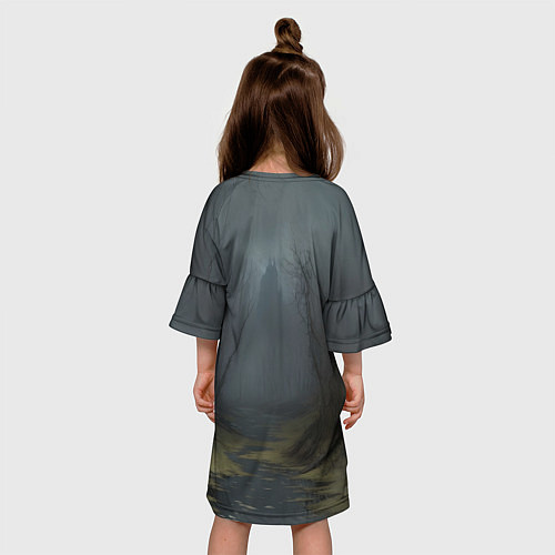 Детское платье Путешественник по мрачны местам / 3D-принт – фото 4