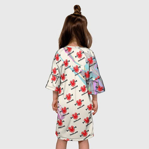 Детское платье Momaland pattern / 3D-принт – фото 4