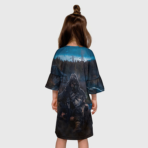 Детское платье STALKER 2 на привале / 3D-принт – фото 4