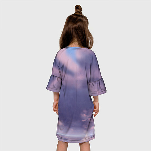 Детское платье Унесенные призраками- дракон и девочка / 3D-принт – фото 4