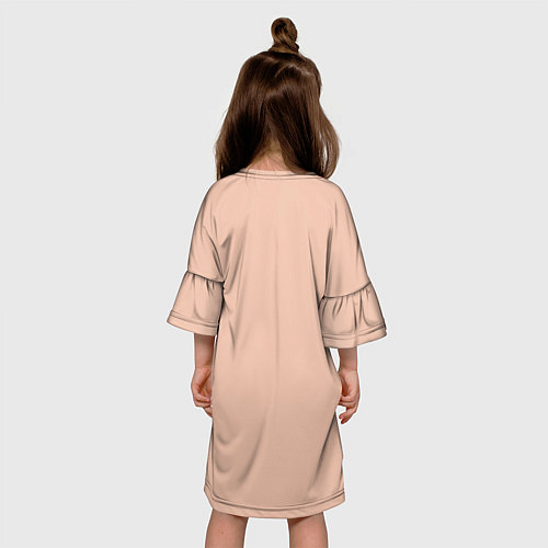 Детское платье Ван панч мен улыбочка Сайтама / 3D-принт – фото 4