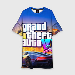 Детское платье Grand theft auto 6 street vice city