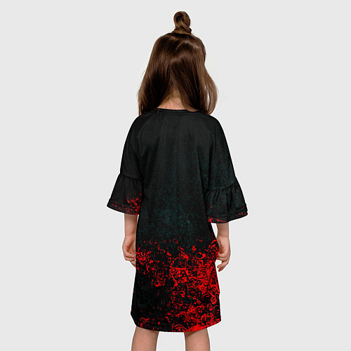 Детское платье Чушпан кровь краски / 3D-принт – фото 4